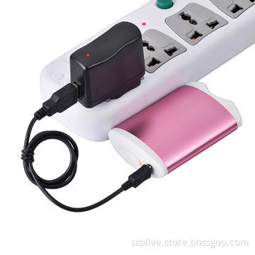 Battery powered portable heater
